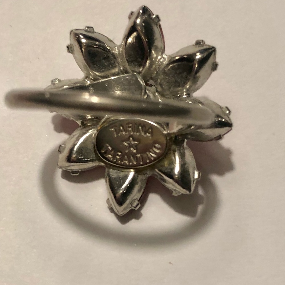 🎉VINTAGE TARINA TARANTINO JEWELED RING💗 - Picture 4 of 5